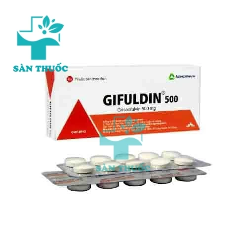 GIFULDIN 500 - Thuốc trị bệnh nấm da hiệu quả của Agimexpharm