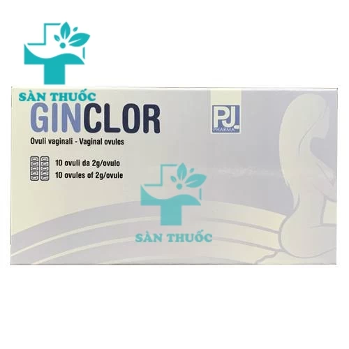 Ginclor - Thuốc đặt điều trị viêm âm đạo hiệu quả của Ý