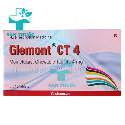 Glemont CT 4 - Thuốc điều trị hen phế quản hiệu quả của India