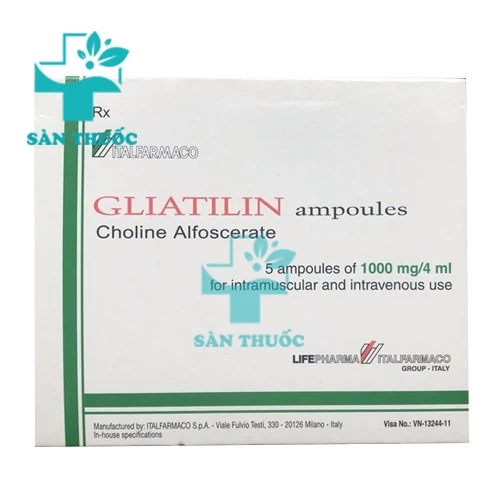 Gliatilin 1000mg/4ml - Thuốc điều trị đột quỵ hiệu quả