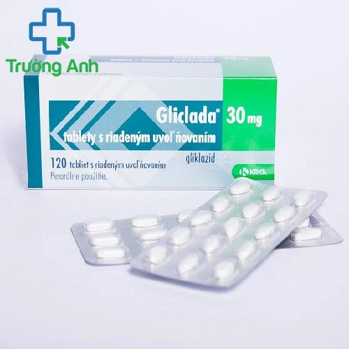 Gliclada 30mg KRKA - Thuốc trị tiểu đường tuýp 2 của Slovenia