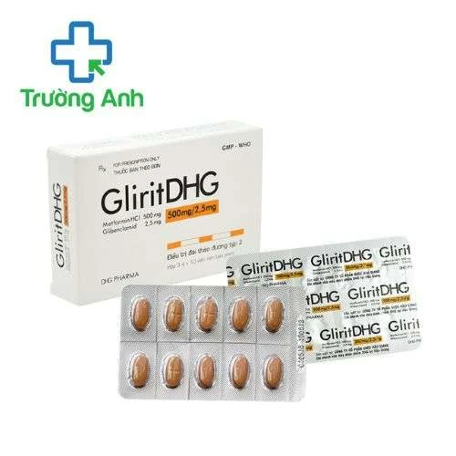 GliritDHG 500mg/2,5mg DHG Pharma - Kiểm soát đường hiệu quả