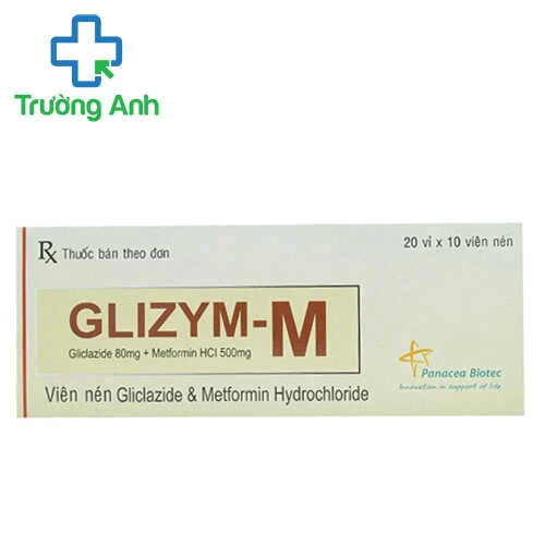Glizym-M - Thuốc điều trị bệnh tiểu đường tuýp 2 hiệu quả