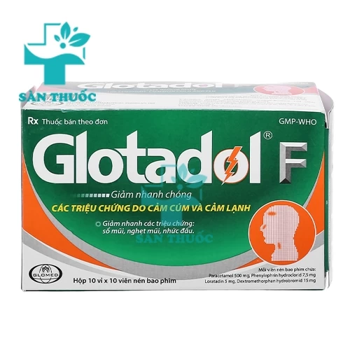 Glotadol F - Thuốc chống dị ứng hiệu quả