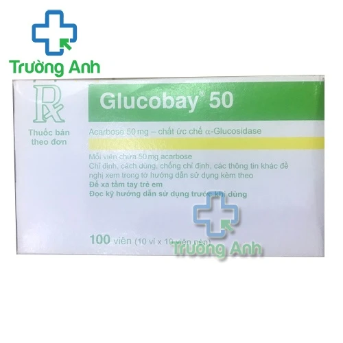 Glucobay Tab 50mg- Thuốc điều trị bệnh tiểu đường hiệu quả