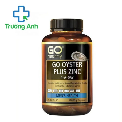 Go Healthy Go Oyster Plus Zinc (120 viên) - Tăng cường sinh lý nam