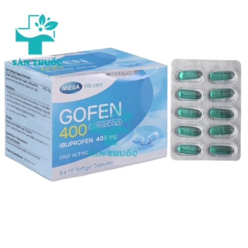 Gofen 400 clearcap Mega - Thuốc giảm đau, chống viêm hiệu quả