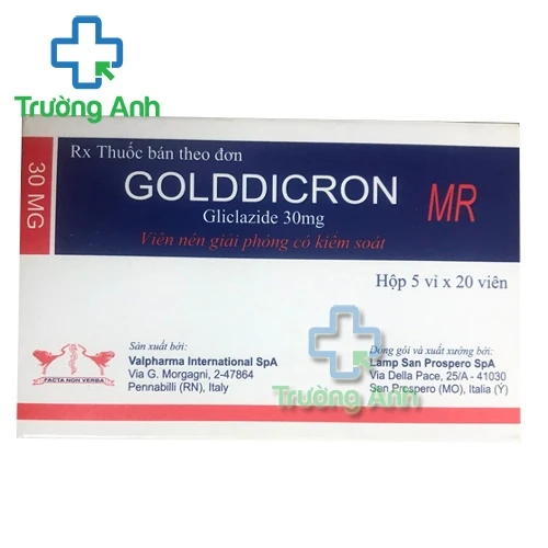 Golddicron 30mg - Thuốc điều trị bệnh đái tháo đường của Italy
