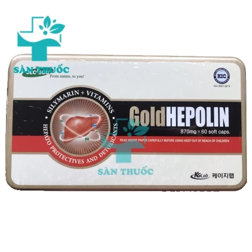 Gold Hepolin - Giúp tăng cường chức năng gan hiệu quả