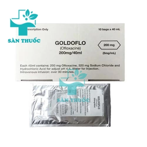 Goldoflo 200mg/40ml - Thuốc điều trị nhiễm khuẩn hiệu quả của Ý