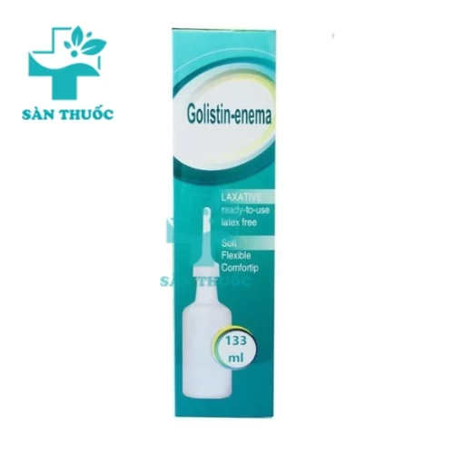 Golistin-enema - Thuốc thụt trực tràng của CPC1 Hà Nội