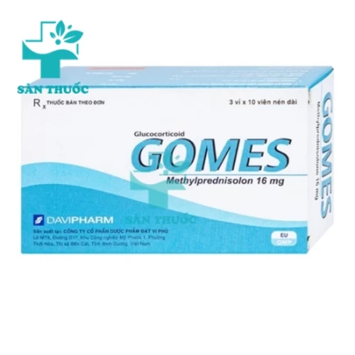 Gomes 16mg - Thuốc chống viêm của Davipharm
