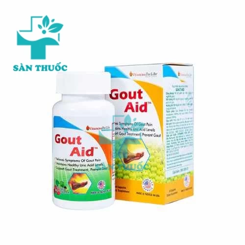 Gout Aid Vitamins For Life - Hỗ trợ điều trị bệnh gout