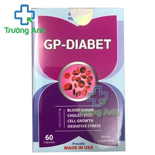 GP-Diabet - Thực phẩm hỗ trợ hạ đường huyết của Mỹ