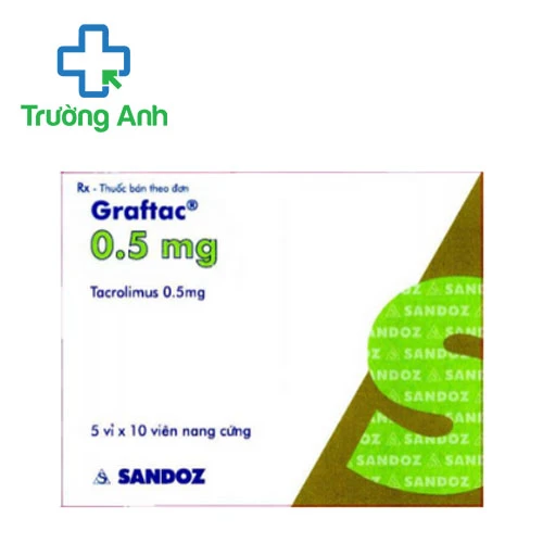Graftac 0,5mg Sandoz - Thuốc phòng thải ghép nội tạng hiệu quả