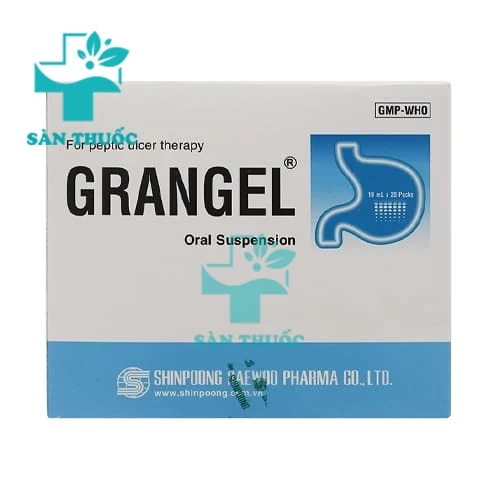 Grangel – Thuốc điều trị viêm loét dạ dày, tá tràng hiệu quả