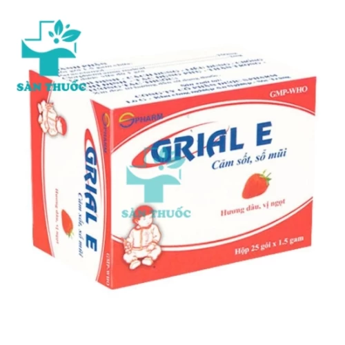 Grial-E S.Pharm - Giảm đau, hạ sốt hiệu quả