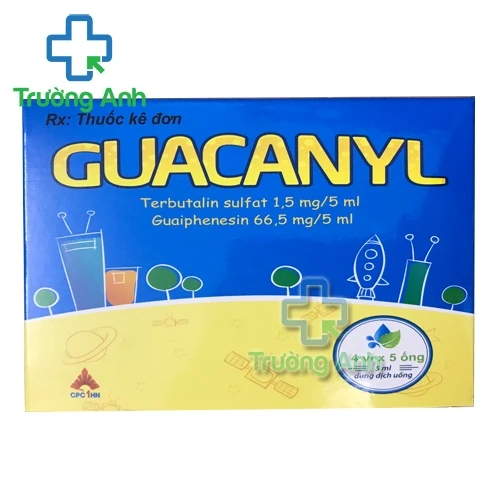 Guacanyl - Thuốc trị ho hen, viêm phế quản của CPC1 Hà Nội