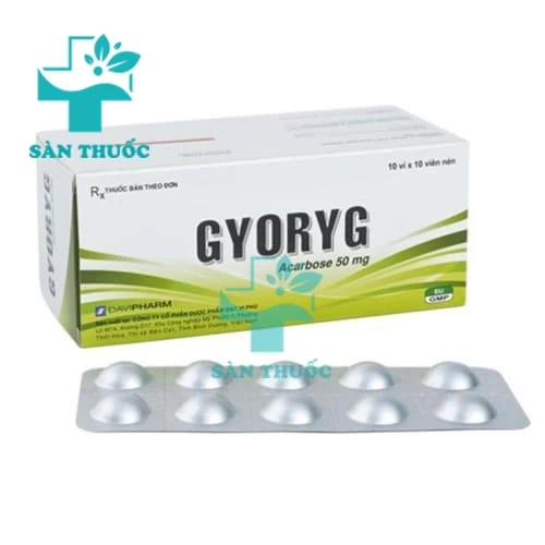 Gyoryg - Thuốc điều trị đái tháo đường type 2 của Davipharm