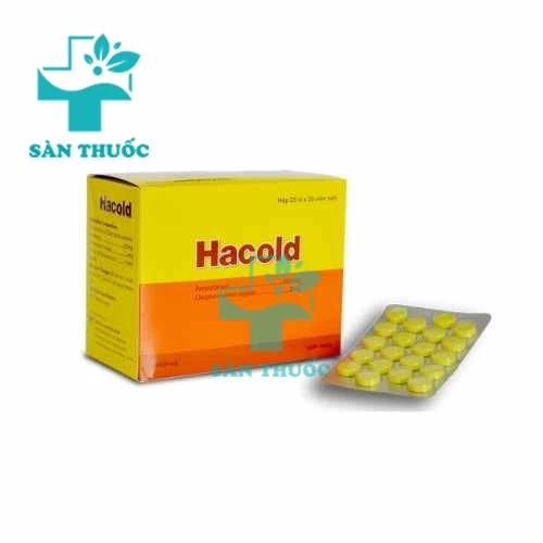 Hacold Hatapharm - Thuốc giảm đau, hạ sốt dạng uống