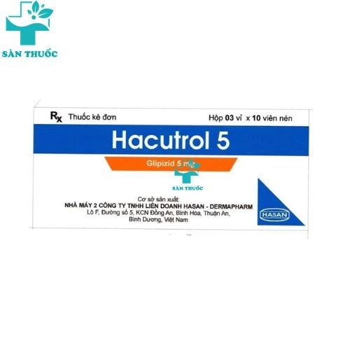 Hacutrol 5 - Glipizid 5mg Hasan-Dermapharm