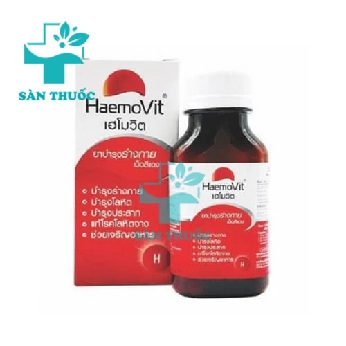 HaemoVit - Viên uống bổ sung sắt tăng cân, bổ máu của Thái Lan