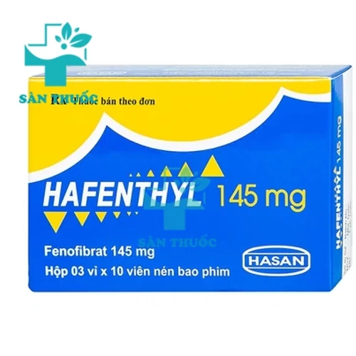 Hafenthyl 145mg - Thuốc hạ mỡ máu của Dermapharm