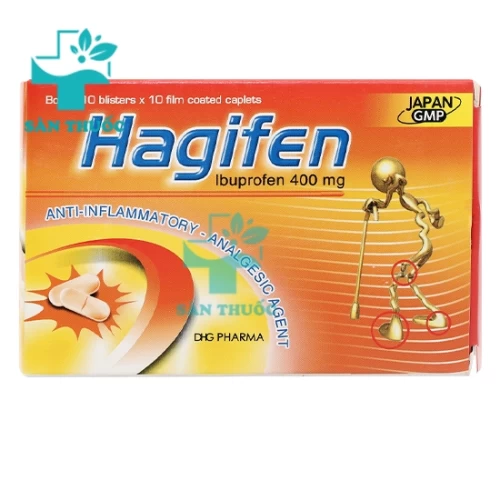 Hagifen 400mg - Thuốc giảm đau, kháng viêm của DHG PHARMA