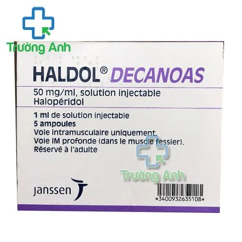 Haldol Decanoas - Thuốc điều trị tâm thần phân liệt của Pháp