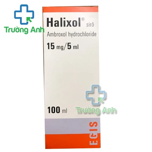 Halixol siro - Thuốc giúp điều trị các bệnh đường hô hấp hiệu quả