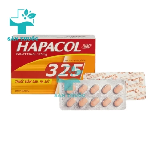 Hapacol 325 DHG Pharma - Thuốc giảm đau – hạ sốt hữu hiệu