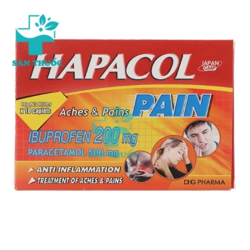 Hapacol pain DHG - Thuốc kháng viêm, giảm đau nhanh chóng