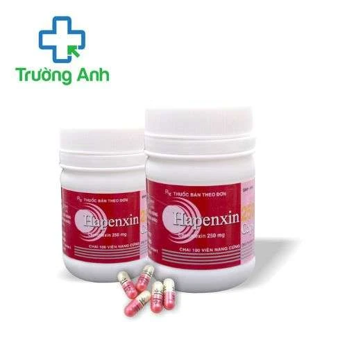 Hapenxin 250 Caps DHG Pharma - Nnhiễm khuẩn gây ra bởi vi khuẩn nhạy cảm