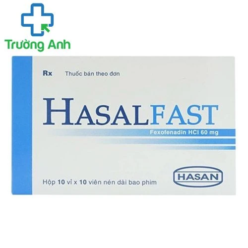 Hasalfast - Thuốc trị các triệu chứng viêm mũi dị ứng hiệu quả