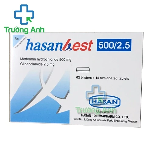 Hasanbest 500/2.5 - Thuốc điều trị tiểu đường type II của Hasan