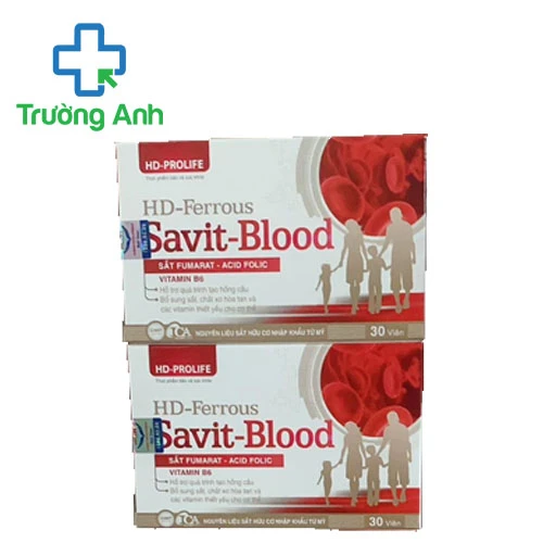 HD-Ferrous Savit-Blood - Giúp tái tạo hồng cầu nhanh chóng