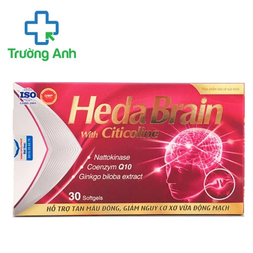 Heda Brain - Giúp tăng cường tuần hoàn não hiệu quả