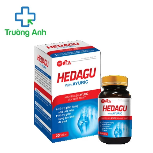 Hedagu with Ayuric - Giúp hỗ trợ điều trị bệnh gout hiệu quả