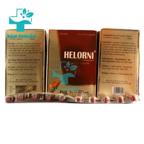 Helorni - Thuốc điều trị viêm gan, xơ gan hiệu quả