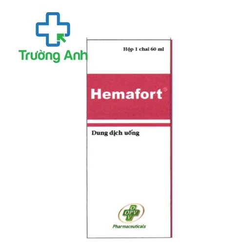 Hemafort 60ml OPV - Hỗ trợ điều trị thiếu máu do thiếu sắt
