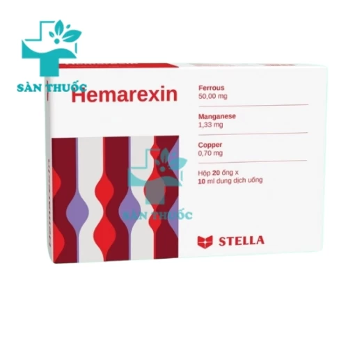 Hemarexin Amp - Giúp bổ sung sắt cho cơ thể hiệu quả