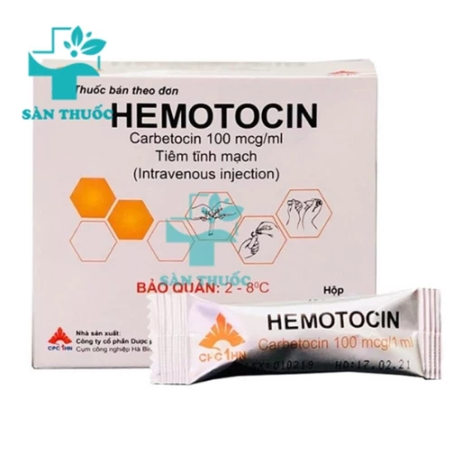 Hemotocin 100mcg/1ml - Thuốc sản khoa của Dược phẩm CPC1