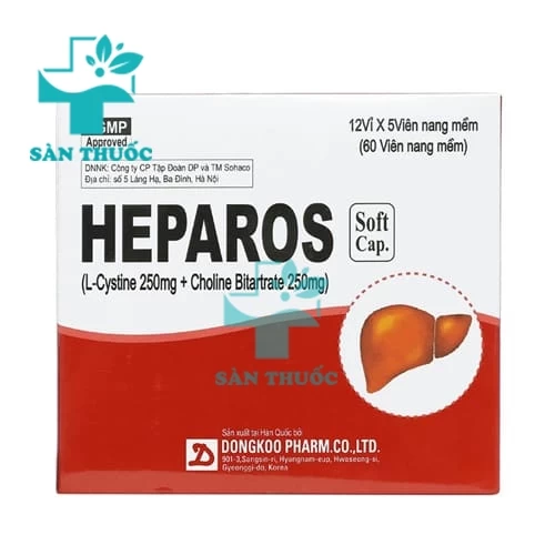 Heparos - Giúp tăng cường chức năng gan hiệu quả