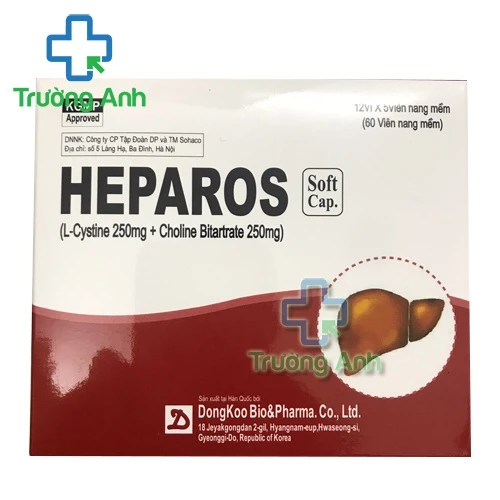 Heparos - Giúp tăng cường chức năng gan hiệu quả