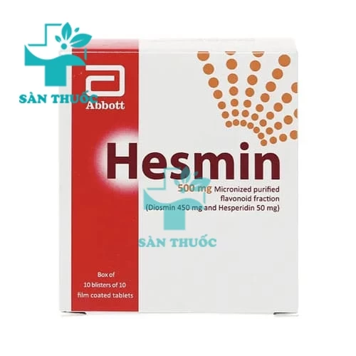 Hesmin - Thuốc điều trị trĩ hiệu quả