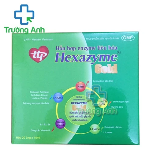 Hexazyme (cốm) - Giúp tăng cường sức khỏe hệ tiêu hóa hiệu quả