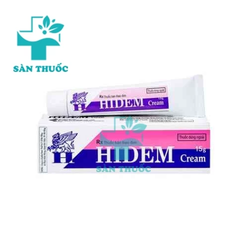 HIDEM CREAM - Thuốc bôi điều trị các bệnh da liễu của Hàn Quốc