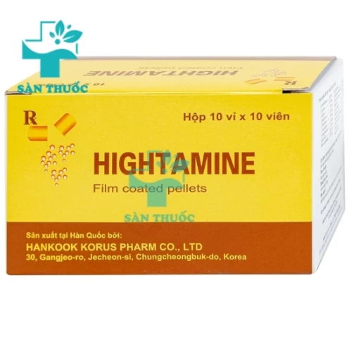 Hightamine - Thực phẩm chức năng giúp bổ sung vitamin hiệu quả của Hàn Quốc