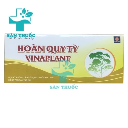 Hoàn quy tỳ Vinaplant - Viên uống ích khí, bổ huyết hiệu quả