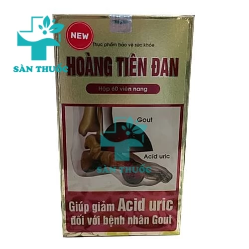 Hoàng tiên đan Bot.60 - Thực phẩm chức năng hỗ trợ điều trị bệnh gout hiệu quả